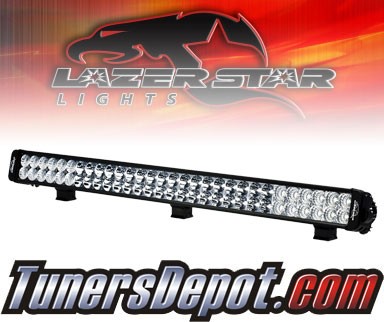 Lazer Star® Endeavor 34&quto; Dual Row Light Bar - 60 LED Spot/Flood Light (3w)