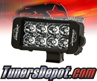 Lazer Star® Endeavor 6&quto; Dual Row Light Bar - 8 LED Spot Light (3w)