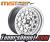 MST Wheels Fiori (Set of 4) - Universal 15x8.0 White w/Machined Lip Gold Rivets (4x100, ET+20)