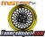 MST Wheels MT16 (Set of 4) - Universal 15x8.0 Black w/Machined Gold Lip (4x100, ET+20)