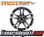 MST Wheels Saber (Set of 4) - Universal 16x7.0 Glossy Black w/Machined Face (5x114.3, ET+45)