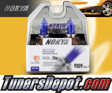 NOKYA® Arctic Purple Fog Light Bulbs - 2012 Chevy Avalanche (H16/9009/5202)