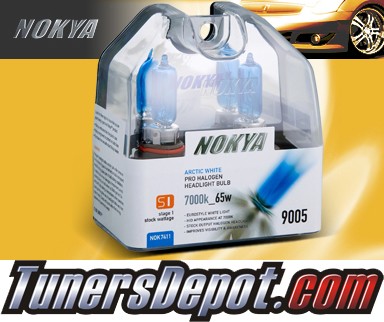 NOKYA® Arctic White Bulbs (Low Watt) - Universal 9005 / HB3 (65W)