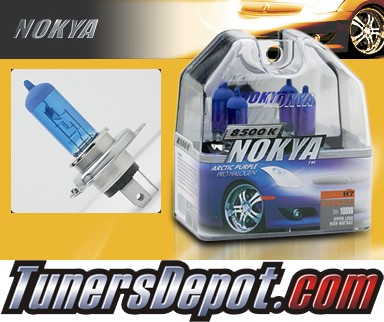 NOKYA® Arctic White Bulbs (Low Watt) - Universal H4 / HB2 / 9003 (60/55W)