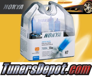 NOKYA® Arctic White Bulbs - Universal H7 (Low Wattage)