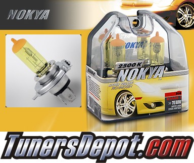 NOKYA® Arctic Yellow Headlight Bulbs  - 00-03 Mazda MPV (H4/HB2/9003)
