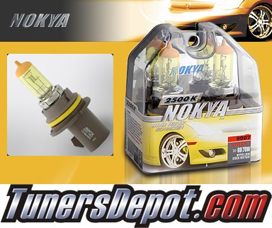 NOKYA® Arctic Yellow Headlight Bulbs - 2007 Ford Econoline Van (9007/HB5)