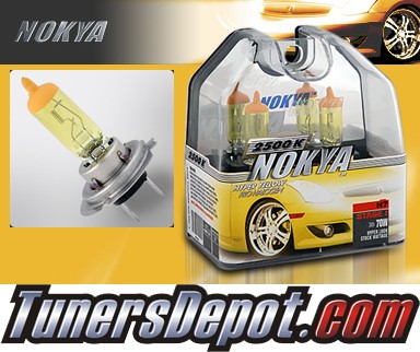 NOKYA® Arctic Yellow Headlight Bulbs (High Beam) - 95-96 BMW 750i (H7)