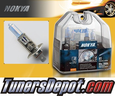 NOKYA® Cosmic White Fog Light Bulbs - 01-03 Mazda Miata MX-5 MX5 (H1)