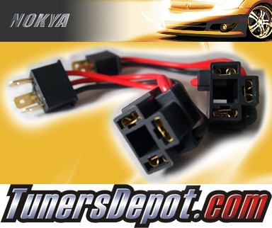 NOKYA® Heavy Duty Headlight Harnesses - 94-94 Mercedes S420 W140 (H4/HB2/9003)