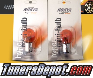 NOKYA® Hyper Amber Front Sidemarker Light Bulbs - 2009 Hyundai Accent 3dr Hatchback