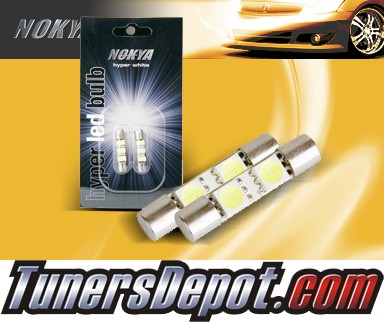NOKYA® Hyper White LED Uni-directional Bulbs (PAIR) - Vanity Bulbs (Universal)