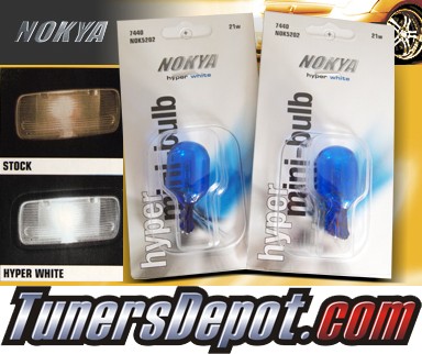 NOKYA® Hyper White Reverse Light Bulbs - 2009 Toyota Prius 