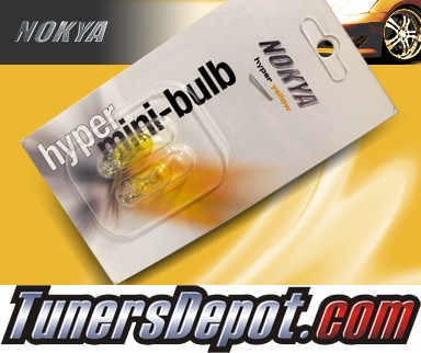 NOKYA® JDM Yellow Front Sidemarker Light Bulbs - 2009 BMW 650i 2dr E63/E64 
