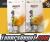 NOKYA® JDM Yellow Front Turn Signal Light Bulbs - 2009 Chevy Aveo 