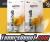 NOKYA® JDM Yellow Rear Turn Signal Light Bulbs - 2010 Chevy Aveo 