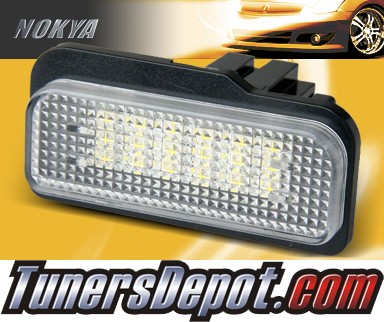 NOKYA LED Rear License Plate Lamps - 03-09 Mercedes Benz E320 W211