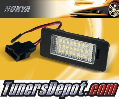 NOKYA LED Rear License Plate Lamps (with Resistor) - 2010 Audi A4 (B8)