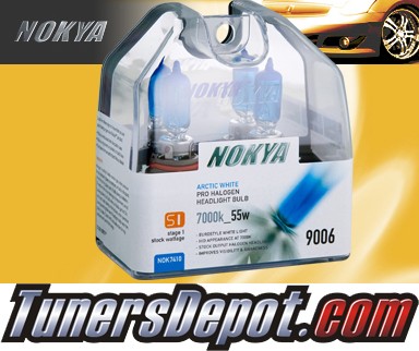 NOKYA® Stage I Arctic White Bulbs - Universal 9006 / HB4 (Low Watt 55W)