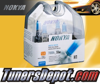 NOKYA® Stage I Arctic White Bulbs - Universal H1 (Low Watt)