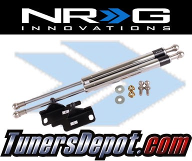 NRG® Stainless Steel Hood Damper (Polish) - 03-09 Nissan 350z