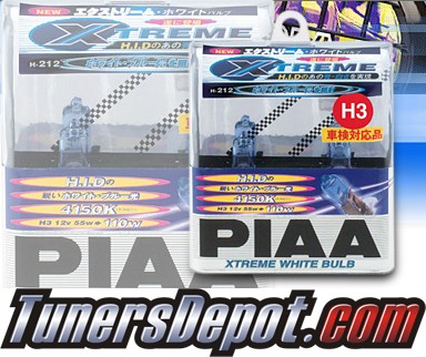 PIAA® Xtreme White Plus Fog Light Bulbs - 01-02 Audi S8 (H3)