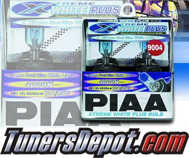 PIAA® Xtreme White Plus Headlight Bulbs - 87-94 Hyundai Excel (9004/HB1)