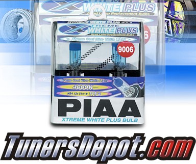 PIAA® Xtreme White Plus Headlight Bulbs (Low Beam) - 07-08 Chevy Express w/ Replaceable Halogen Bulbs (9006/HB4)