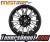 Rebel Racing Wheels Sierra (Set of 4) - Universal 16x8.0 Matte Black w/Machined Face (5x127, ET+0)