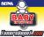 SEIWA® JDM Bobble Baby on Board Badge - Baby in the Car (window hanger with suction cup)