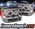 SPEC-D® 1 Pc Halo Projector Headlights - 93-98 Jeep Grand Cherokee
