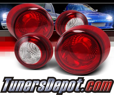 SPEC-D® Altezza Tail Lights - 05-10 Chevy Cobalt 2dr 4pc