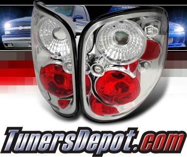 SPEC-D® Altezza Tail Lights - 97-00 Ford F-150 F150 Flareside Truck 