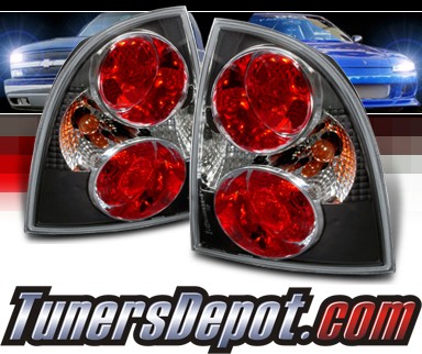SPEC-D® Altezza Tail Lights (Black) - 01-04 VW Volkswagen Passat 4dr