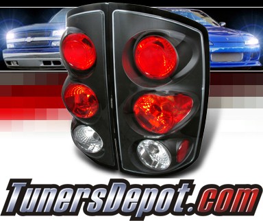 SPEC-D® Altezza Tail Lights (Black) - 02-06 Dodge Ram Truck
