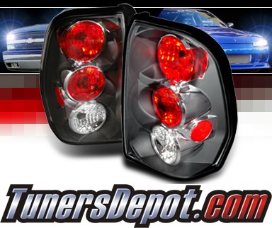 SPEC-D® Altezza Tail Lights (Black) - 02-09 Chevy Trailblazer Trail-Blazer