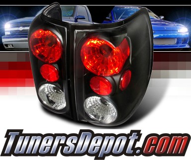 SPEC-D® Altezza Tail Lights (Black) - 03-06 Ford Expedition 