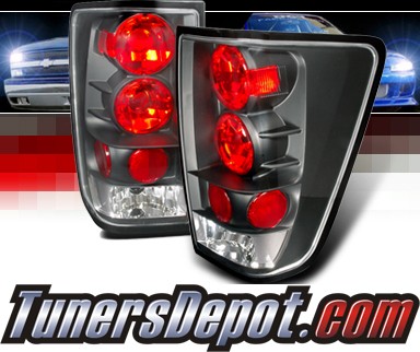 SPEC-D® Altezza Tail Lights (Black) - 04-09 Nissan Titan