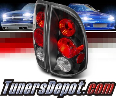 SPEC-D® Altezza Tail Lights (Black) - 05-15 Toyota Tacoma