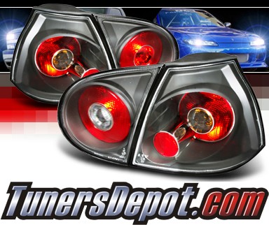 SPEC-D® Altezza Tail Lights (Black) - 06-09 VW Volkswagen Golf GTi MK V