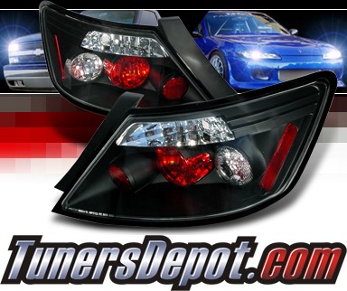 SPEC-D® Altezza Tail Lights (Black) - 06-10 Honda Civic 2dr Coupe