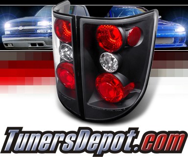 SPEC-D® Altezza Tail Lights (Black) - 06-10 Honda Ridgeline 2pc