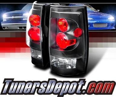 SPEC-D® Altezza Tail Lights (Black) - 07-10 GMC Yukon