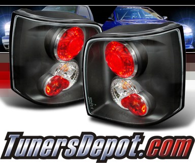 SPEC-D® Altezza Tail Lights (Black) - 97-00 VW Volkswagen Passat 5dr 