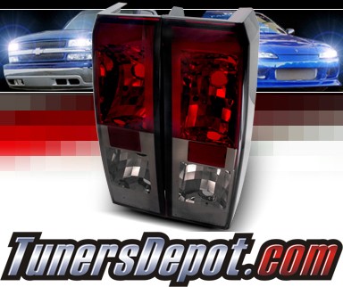 SPEC-D® Altezza Tail Lights (Red/Smoke) - 06-09 Hummer H3