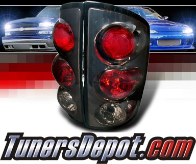 SPEC-D® Altezza Tail Lights (Smoke) - 02-06 Dodge Ram Truck