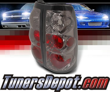 SPEC-D® Altezza Tail Lights (Smoke) - 03-06 Chevy Silverado Truck