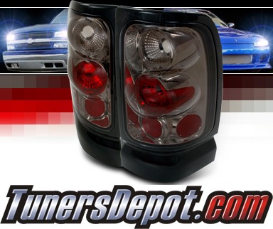 SPEC-D® Altezza Tail Lights (Smoke) - 94-01 Dodge Ram Truck 