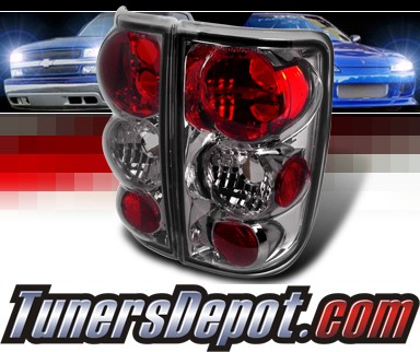 SPEC-D® Altezza Tail Lights (Smoke) - 95-04 Chevy S-10 S10 Blazer 