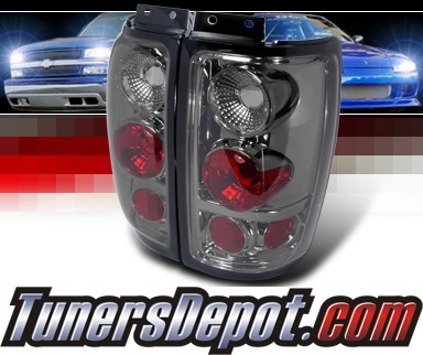 SPEC-D® Altezza Tail Lights (Smoke) - 97-02 Ford Expedition 